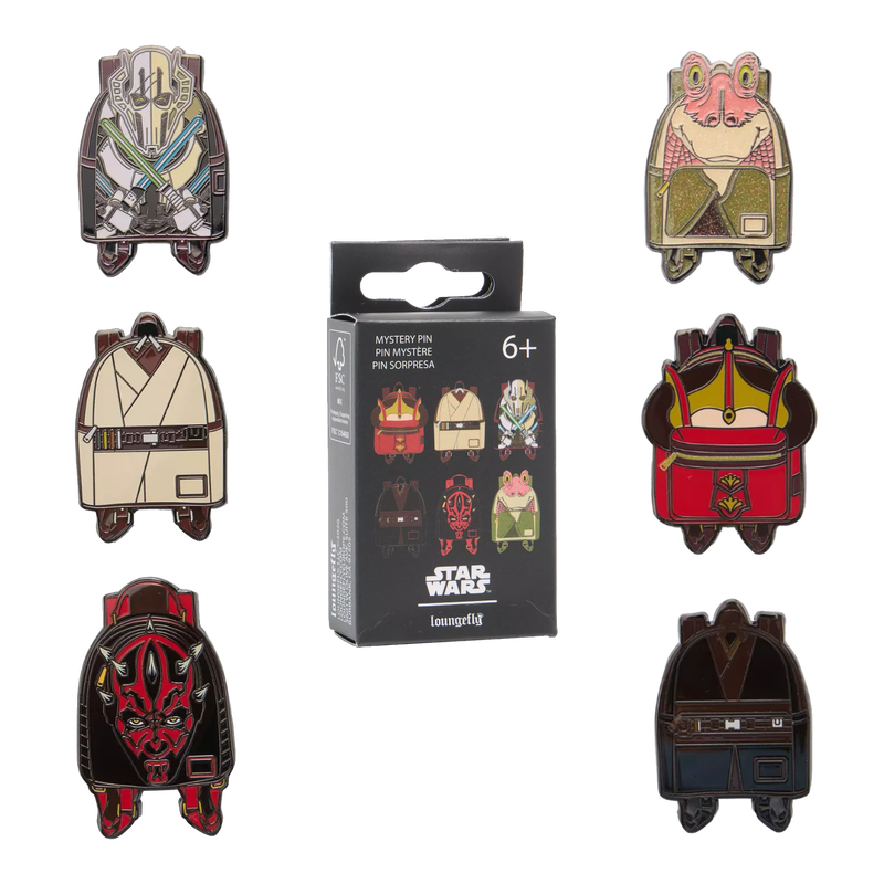 Star Wars Mini Backpack Mystery Box Pin, , hi-res view 1