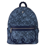 Loungefly Faux Denim Mini Backpack, , hi-res view 1
