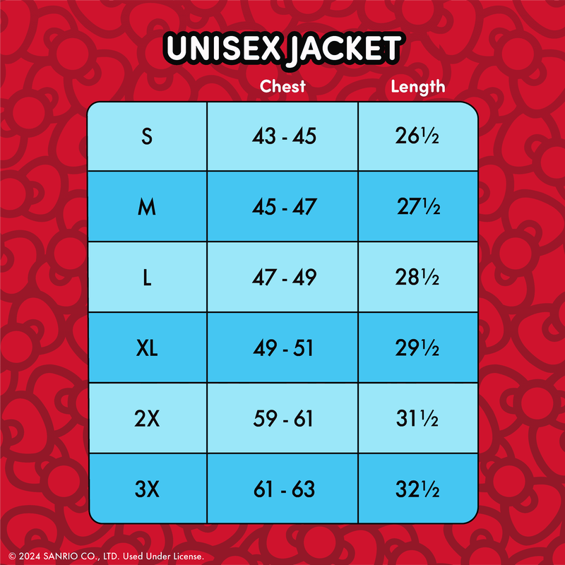 Sanrio Hello Kitty 50th Anniversary Unisex Bomber Jacket, , hi-res view 5