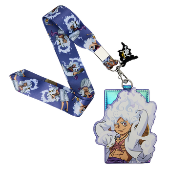 NYCC Limited Edition ONE PIECE GEAR5 Luffy Lanyard with Card Holder, Image 1