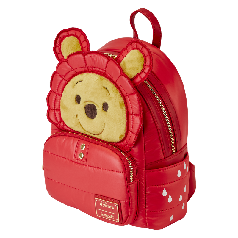 Winnie the Pooh Rainy Day Puffer Jacket Cosplay Mini Backpack, , hi-res view 5
