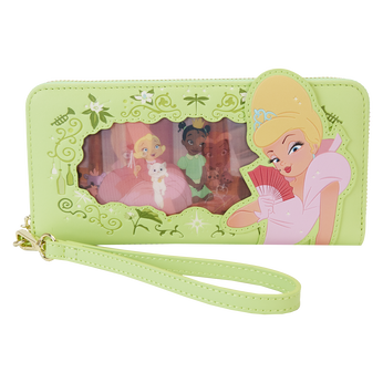 The Princess and the Frog Princess Series Lenticular Zip Around Wristlet Wallet, Image 1