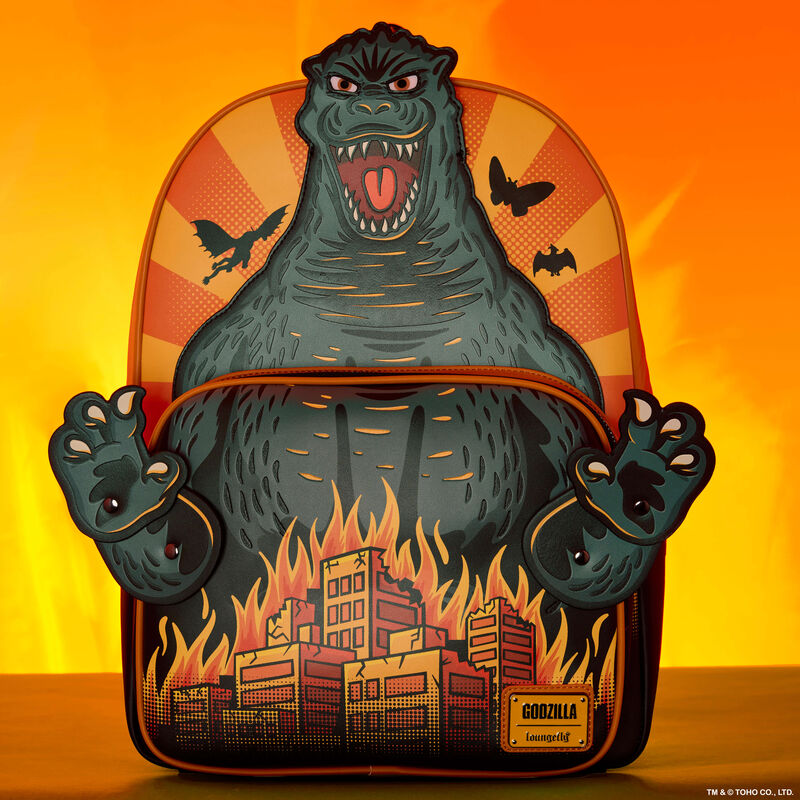 Godzilla Attack Full-Size Backpack, , hi-res view 2