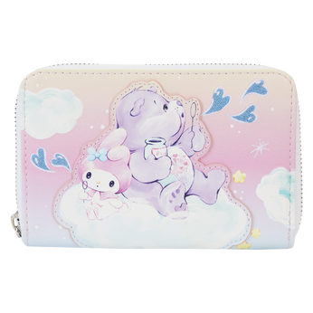 Care Bears x Sanrio Exclusive Hello Kitty & Friends Care-A-Lot Zip Around Wallet, Image 1
