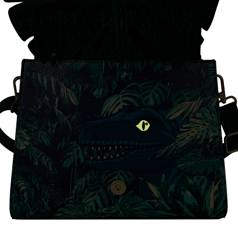 Jurassic World Jungle Velociraptor Glow Crossbody Bag, , hi-res view 5