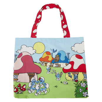 The Smurfs™ Village Life Canvas Tote Bag, Image 1