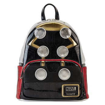 Marvel Metallic Thor Cosplay Mini Backpack, Image 1