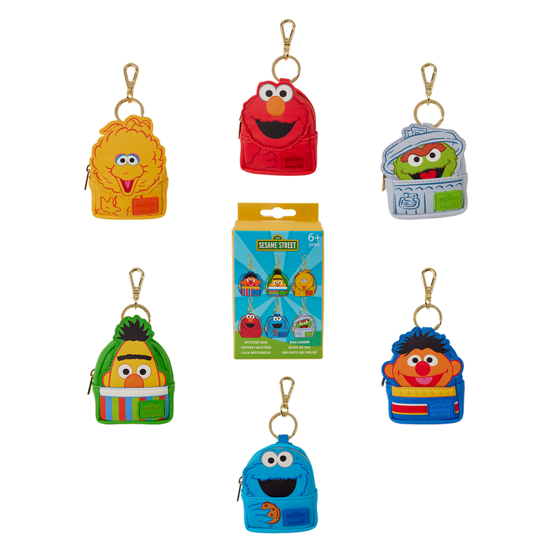 Sesame Street Exclusive Cosplay Mystery Mini Backpack Keychain Charm, , hi-res view 1