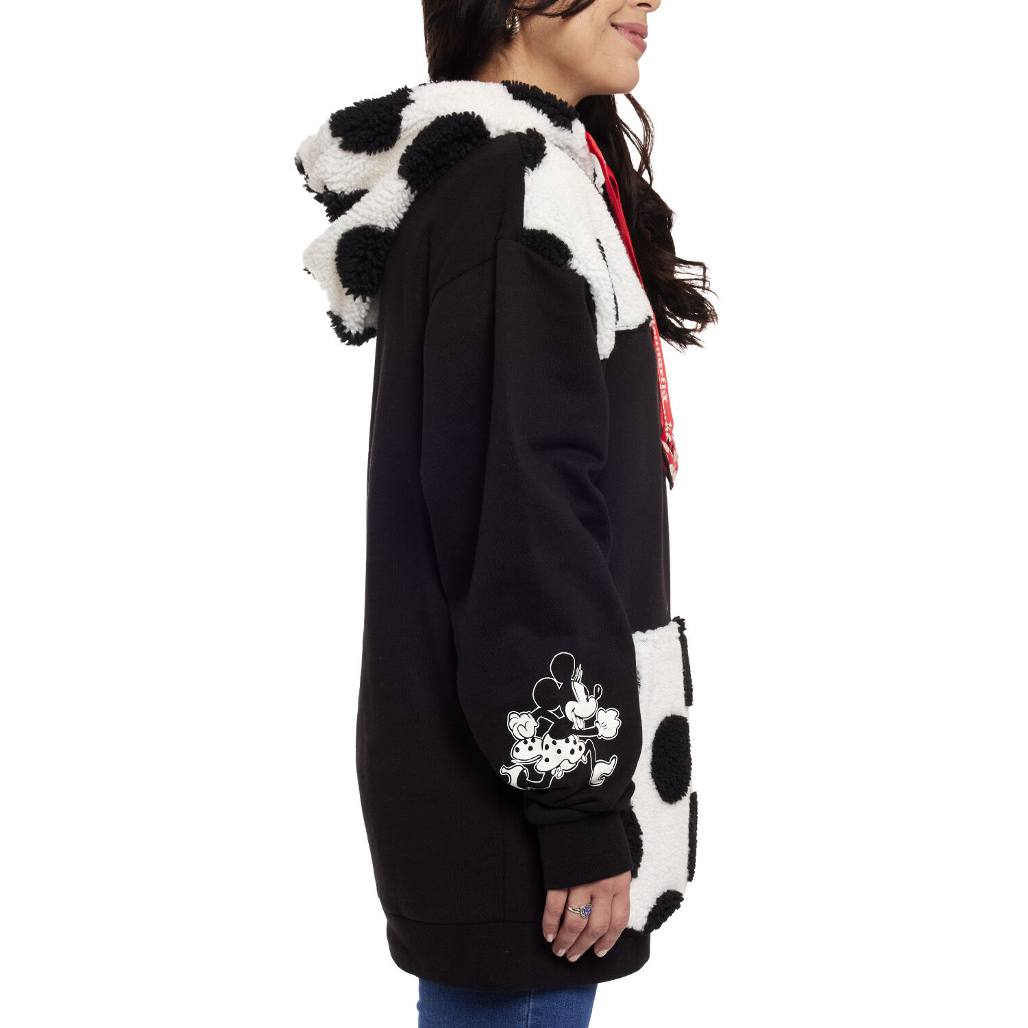 Minnie Mouse Rocks the Dots Classic Sherpa Unisex Hoodie Minnie Mouse Rocks the Dots Classic Sherpa Unisex Hoodie
