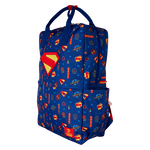 Superman All-Over Print Nylon Full-Size Backpack, , hi-res view 3