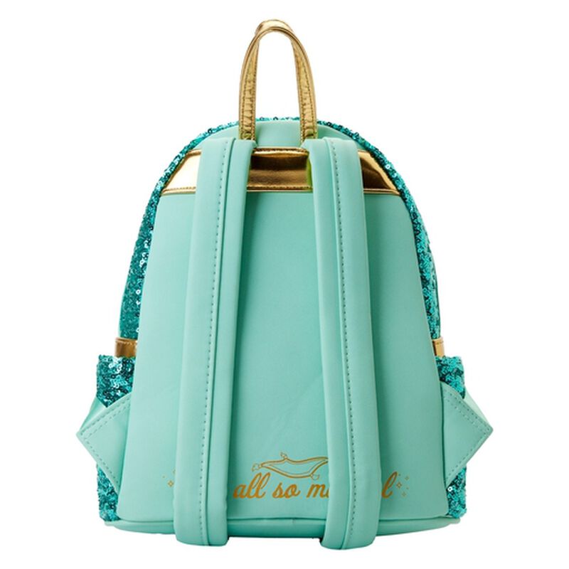 Aladdin Exclusive Jasmine Sequin Series Cosplay Mini Backpack, , hi-res view 4