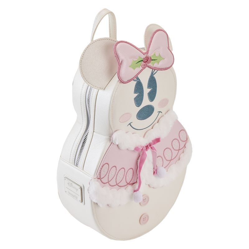 Minnie Mouse Pastel Snowman Mini Backpack, , hi-res view 5