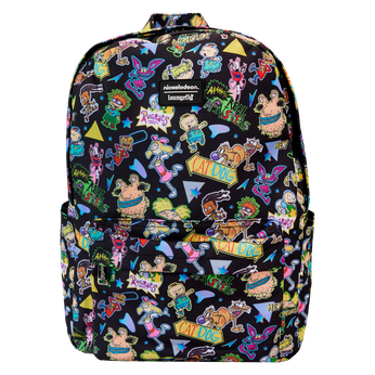 Nickelodeon Character All-Over Print Nylon Full-Size Backpack, Image 1