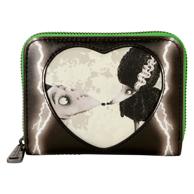 Frankenweenie Sparky & Persephone Glow Zip Around Wallet, , hi-res view 1