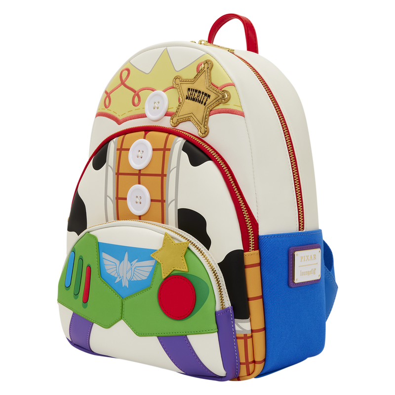 Toy Story 5 Triple Pocket Jessie, Woody, & Buzz Mini Backpack, , hi-res view 6