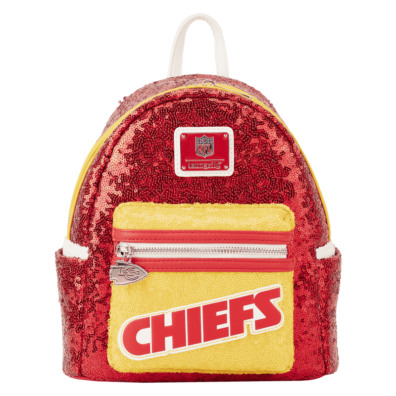 NFL Kansas City Chiefs Sequin Mini Backpack, , hi-res view 1