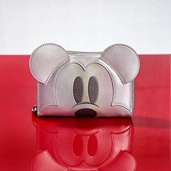 Limited Edition Exclusive - Disney100 Platinum Mickey Mouse Cosplay Zip Around Wallet, Image 2