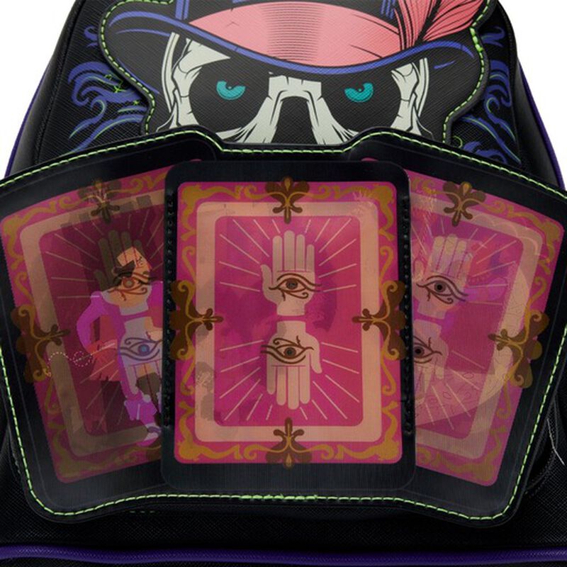 The Princess and the Frog Dr. Facilier Glow and Lenticular Mini Backpack, , hi-res view 7