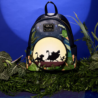 The Lion King 30th Anniversary Hakuna Matata Silhouette Mini Backpack, Image 2