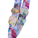 Disney Princess Manga Style Lanyard With Card Holder with Pins, , hi-res view 3