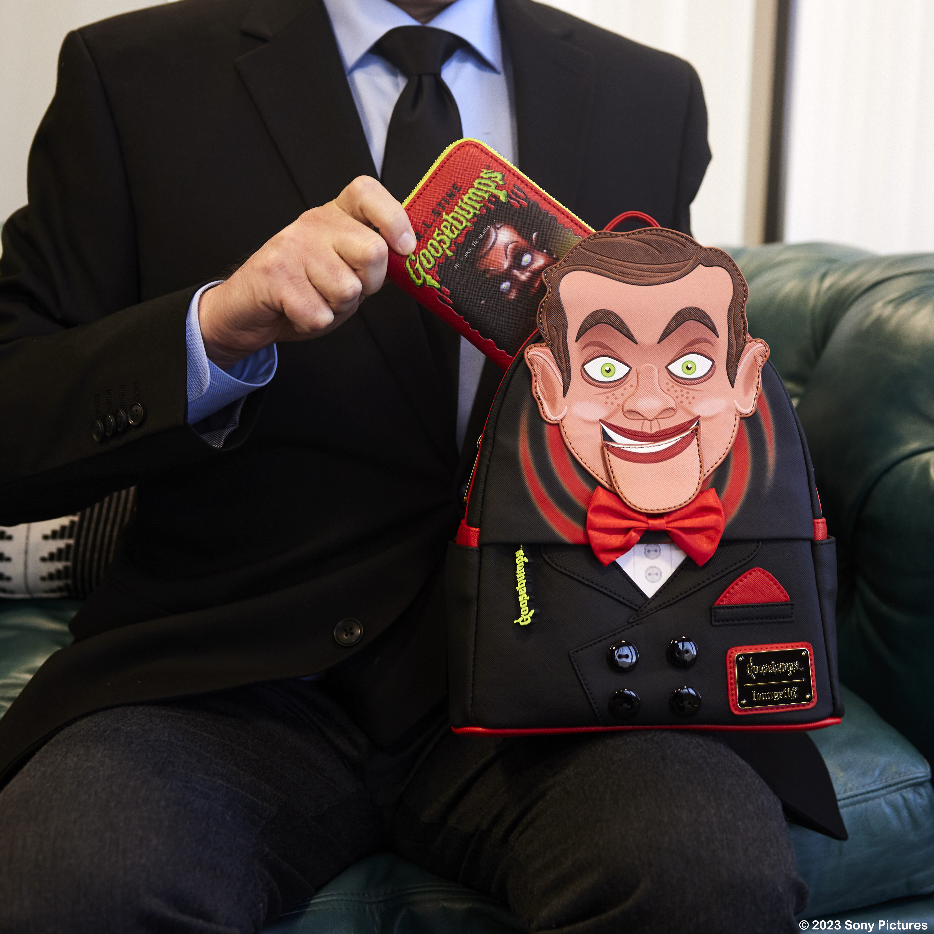 【Lounge Fly】Goosebumps Slappy Cosplay Mini Backpack Amazon.com: Goosebumps Slappy Cosplay Mini Backpack