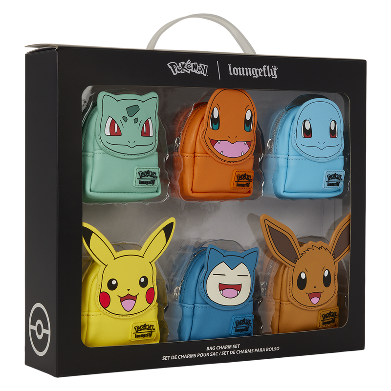 Pok&eacute;mon Exclusive Starters Cosplay Mini Backpack Keychain Charm Set, , hi-res view 3