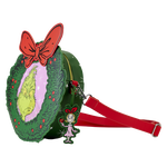 Dr. Seuss' How the Grinch Stole Christmas! Wreath Crossbody Bag, , hi-res view 3