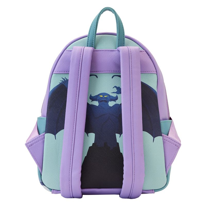 Disney Villains Color Block Triple Pocket Mini Backpack, , hi-res view 6