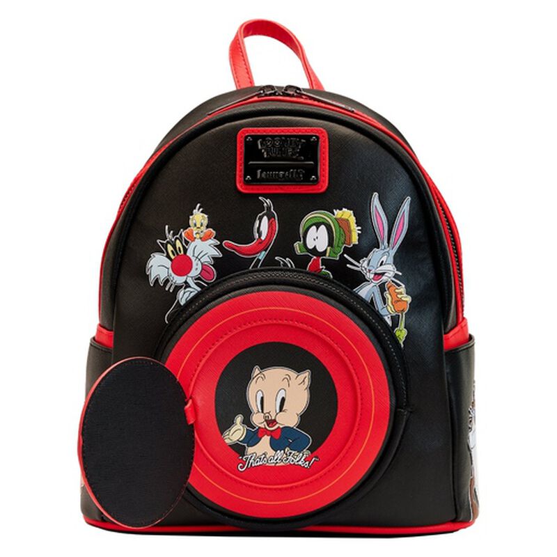 Looney Tunes That’s All Folks Mini Backpack, , hi-res view 3