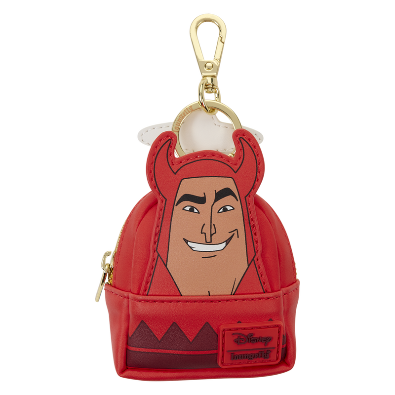 The Emperor&rsquo;s New Groove Good and Bad Kronk Reversible Mini Backpack Keychain Charm, , hi-res view 1
