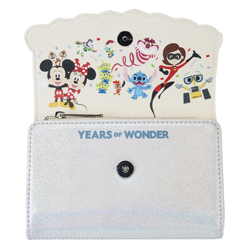 Disney100 Anniversary Celebration Cake Flap Wallet, , hi-res view 5