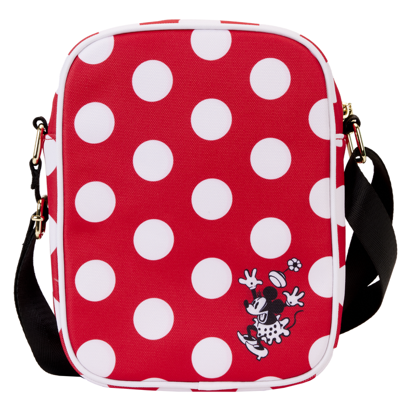 Minnie Mouse Rocks the Dots Classic Nylon Passport Crossbody Bag, , hi-res view 6