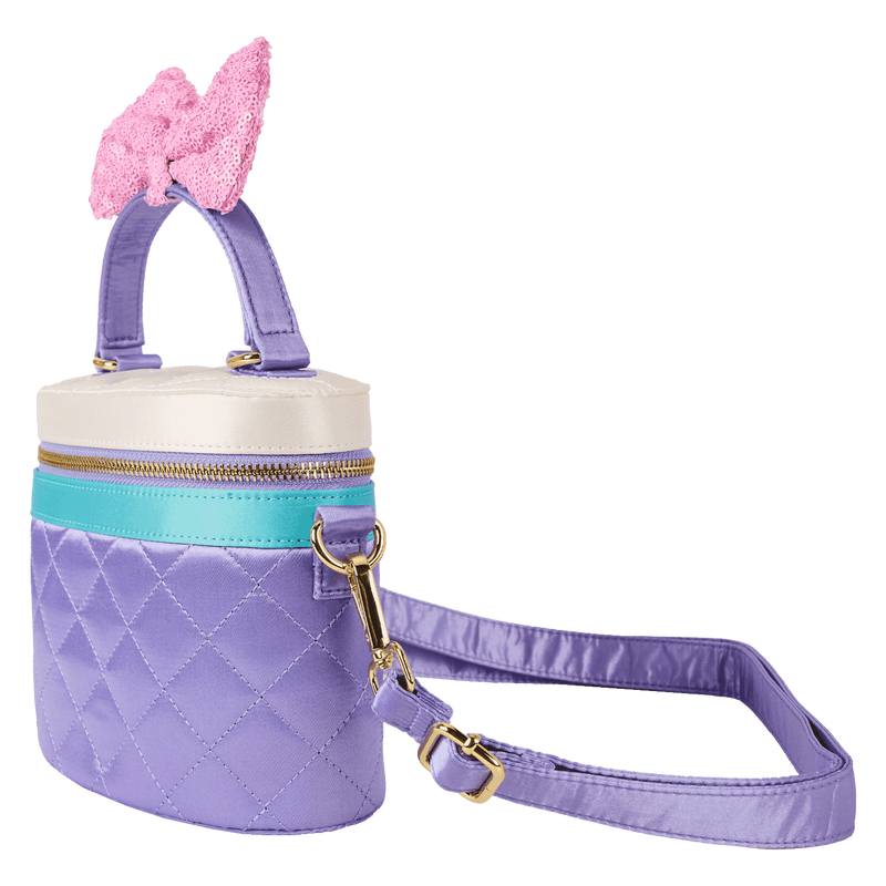 Daisy Duck 85th Anniversary Sequin Quilted Crossbody Bag, , hi-res view 3