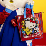Sanrio Hello Kitty 50th Anniversary Metallic Tote Bag with Coin Bag, , hi-res view 2