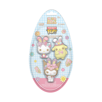 Pocket Pop! Hello Kitty and Friends with Bunny Ears 3-Pack, Image 2