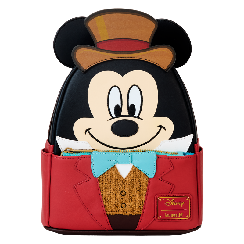 Limited Edition Mickey Mouse Christmas Carol Bob Cratchit Cosplay Mini Backpack, , hi-res view 1