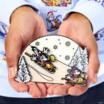 Mickey & Friends Winter Wonderland 3" Collector Box Sliding Pin, , hi-res view 2