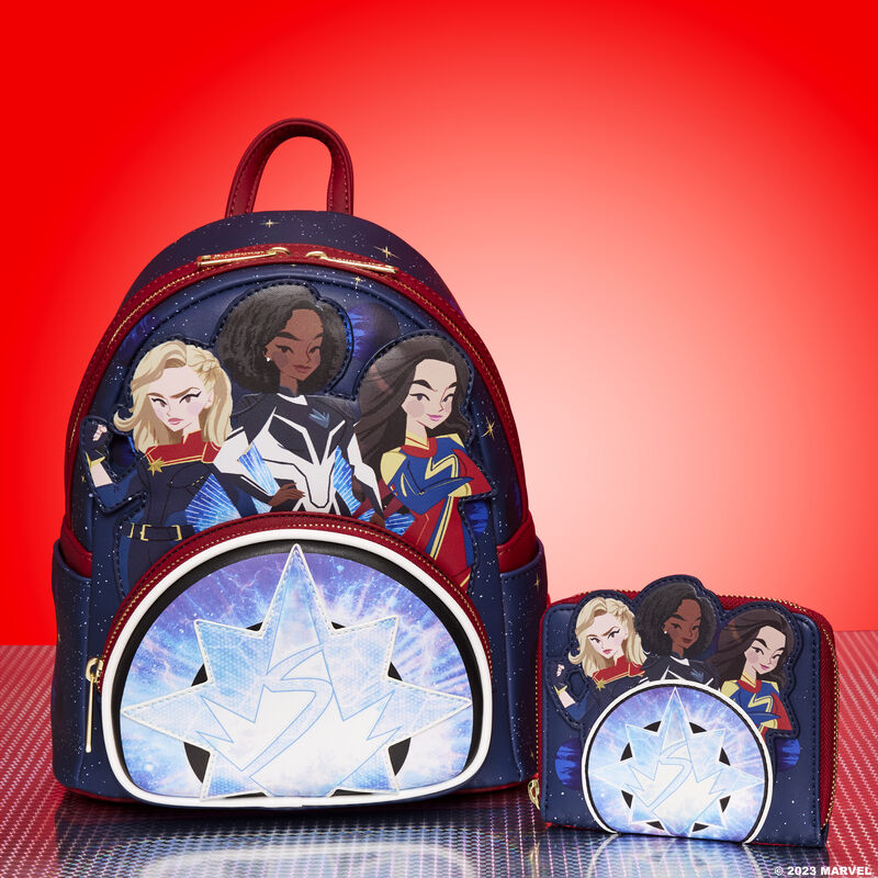The Marvels Symbol Glow Mini Backpack, , hi-res view 4