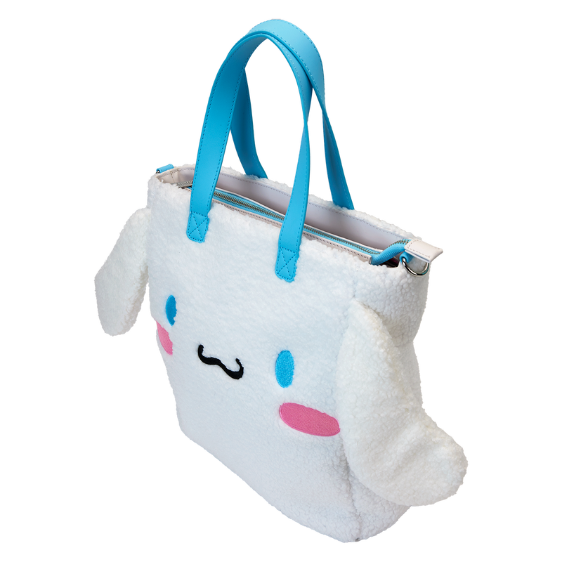 Sanrio Cinnamoroll Cosplay Sherpa Tote Crossbody Bag With Coin Bag, , hi-res view 6