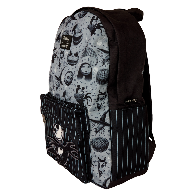 The Nightmare Before Christmas All-Over Print Nylon Full-Size Backpack, , hi-res view 3