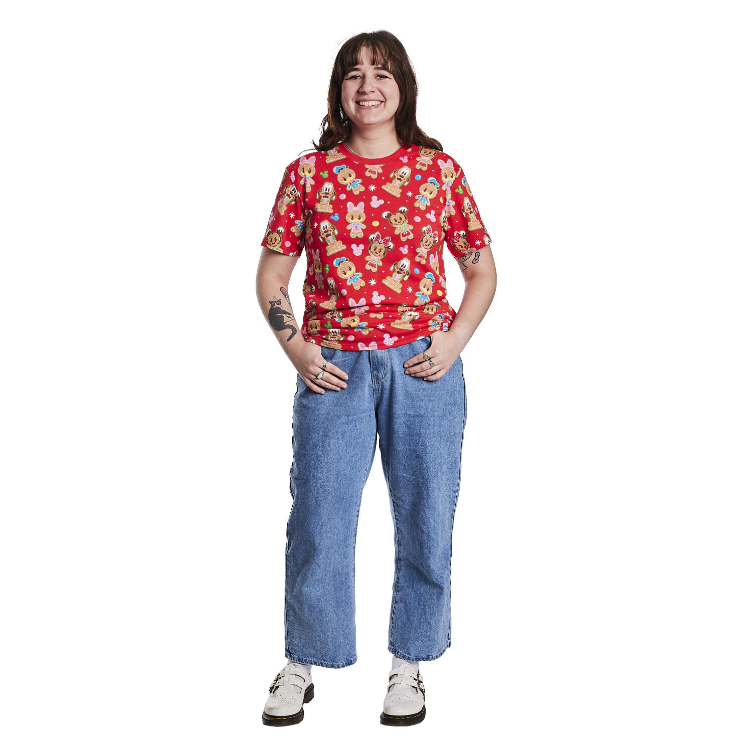 WDLFSH0053S-LFDISNEYGINGERBREADMICKEYANDFRIENDSUNISEXTEEELIZAFRONT