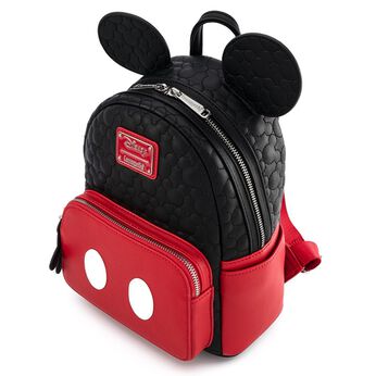 Disney Mickey Mouse Quilted Cosplay Mini Backpack, Image 2