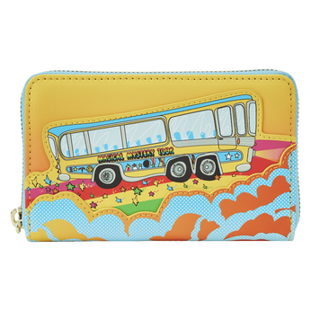 The Beatles Magical Mystery Tour Bus Zip Around Wallet, Image 1