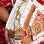 Mickey & Friends Gingerbread House Keychain, , hi-res view 2
