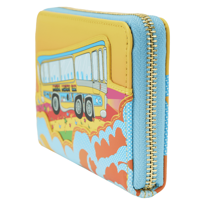 The Beatles Magical Mystery Tour Bus Zip Around Wallet, , hi-res image number 3