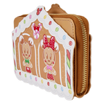 Mickey & Friends Gingerbread House Zip Around Wallet, , hi-res view 2