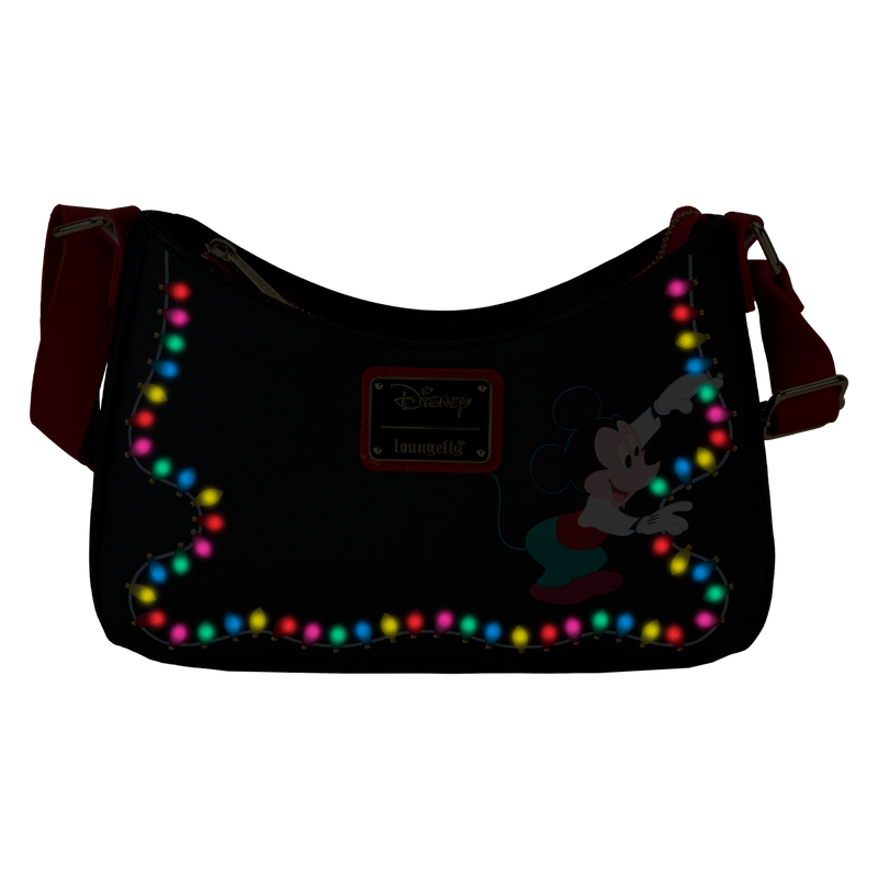Buy Mickey & Friends Christmas Light Decorations Light Up Crossbody Bag at Loungefly.