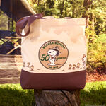Peanuts 50th Anniversary Snoopy's Beagle Scouts Canvas Tote Bag, , hi-res view 2