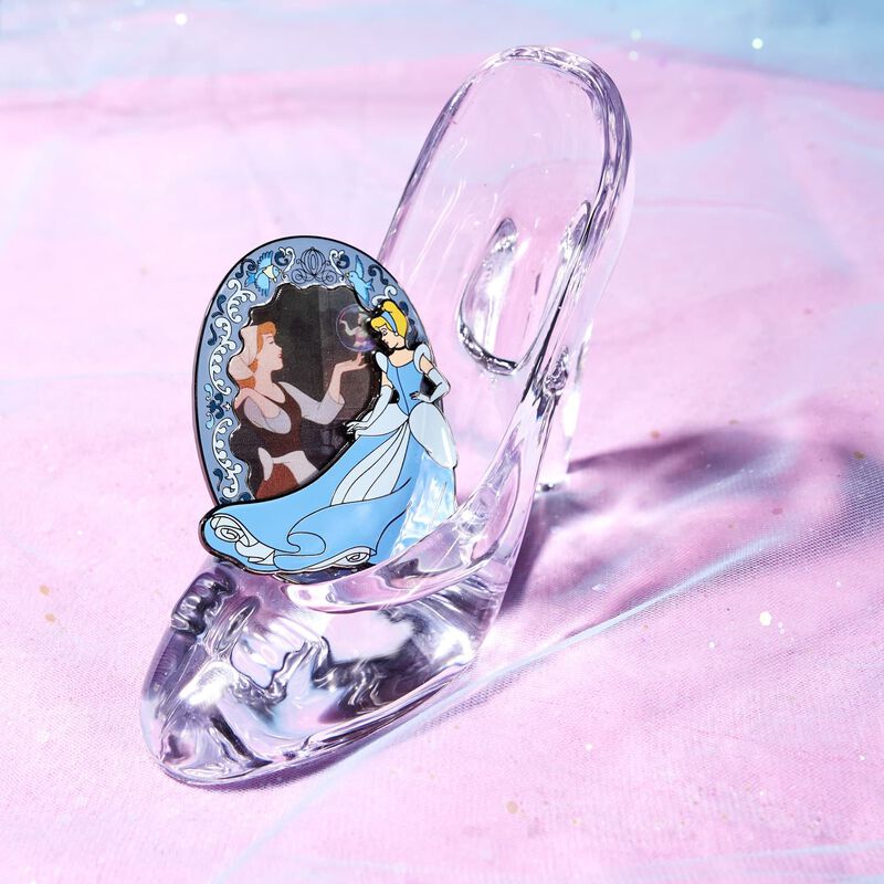 Cinderella Princess Series 3" Collector Box Lenticular Pin, , hi-res view 2