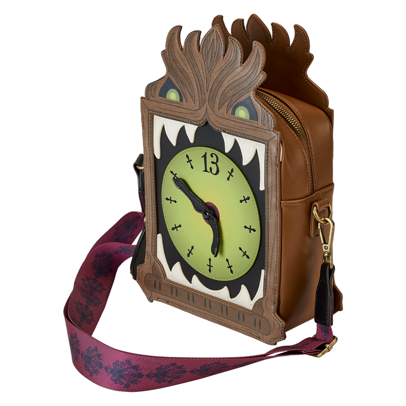 Haunted Mansion Grandfather Clock Glow Crossbody Bag, , hi-res view 8